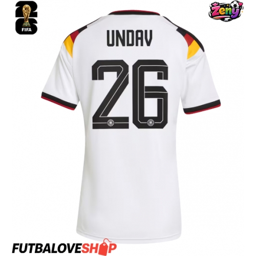 Dres Nemecko Deniz Undav #26 Domáci pre Ženy MS 2026 Krátky Rukáv